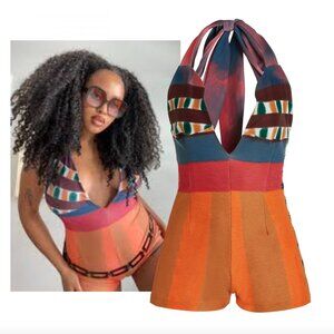 HOUSE OF AAMA Sundown retro swimsuit NWT sz 0